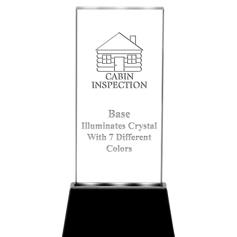 6.75" RADIANZ LITE-UP CRYSTAL