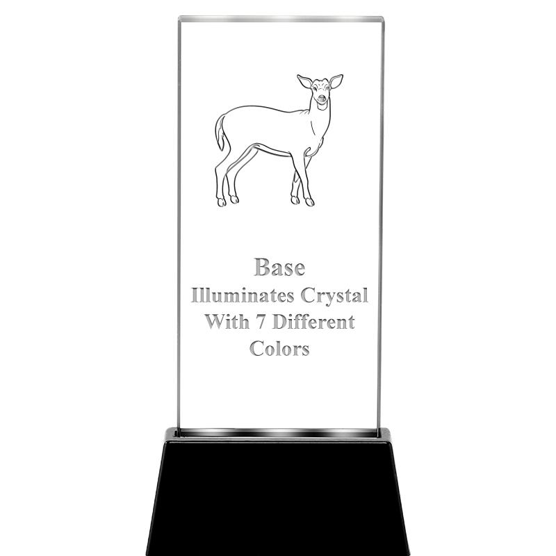 6.75" RADIANZ LITE-UP CRYSTAL