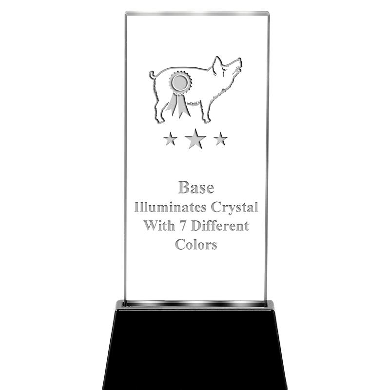 6.75" RADIANZ LITE-UP CRYSTAL