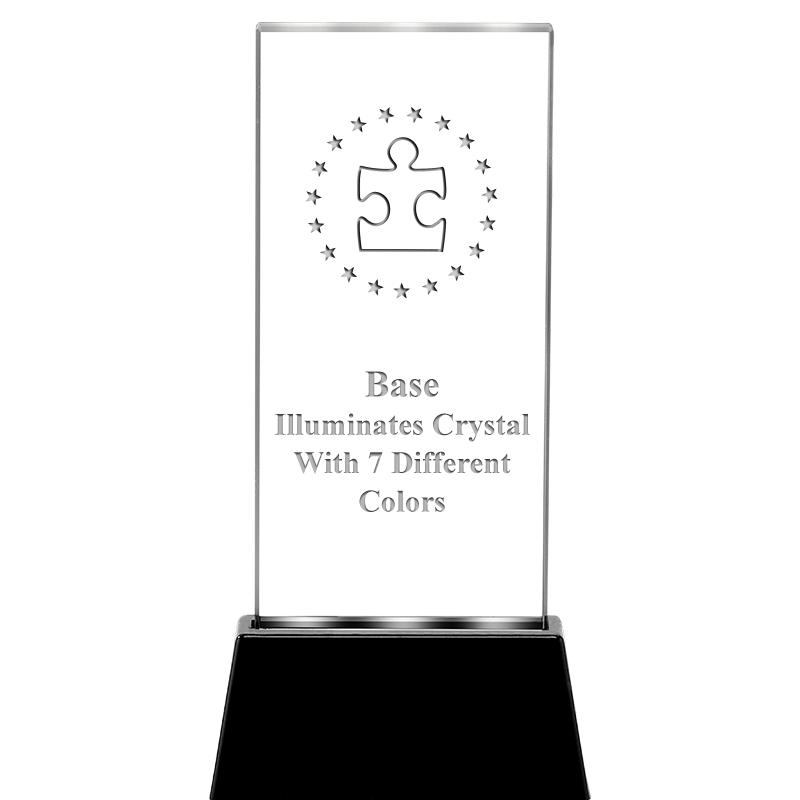 6.75" RADIANZ LITE-UP CRYSTAL
