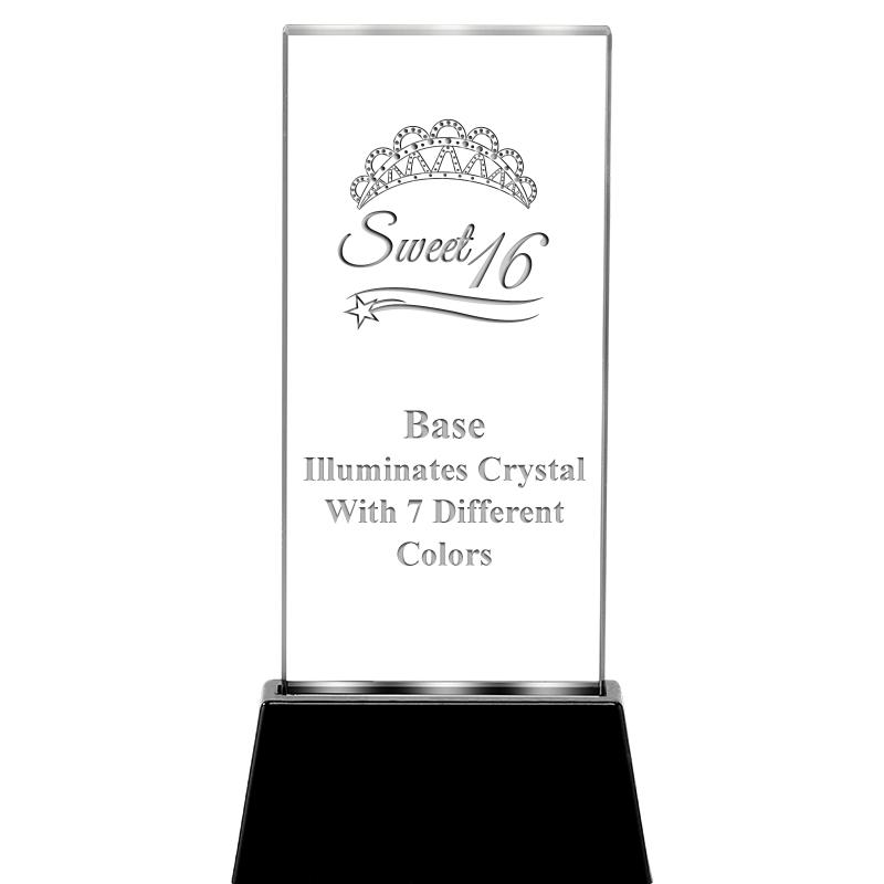 6.75" RADIANZ LITE-UP CRYSTAL