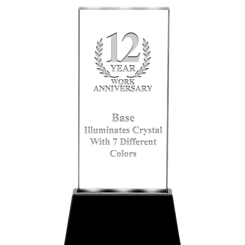 6.75" RADIANZ LITE-UP CRYSTAL