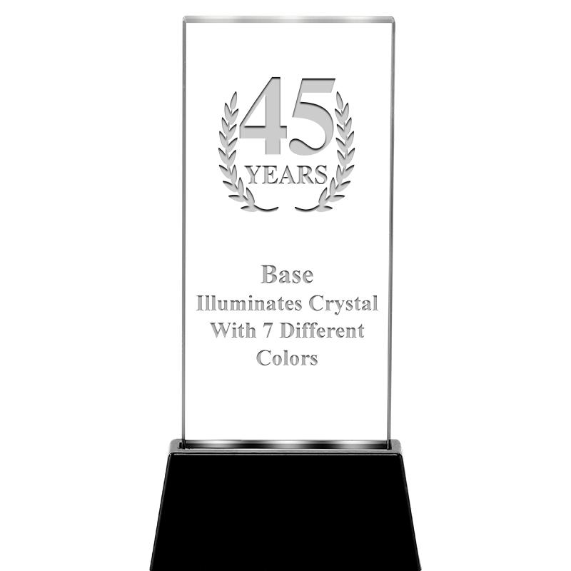 6.75" RADIANZ LITE-UP CRYSTAL