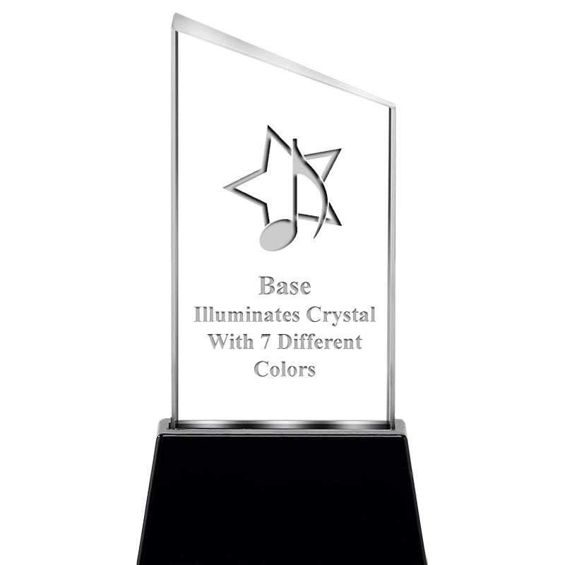 6.4"SLANT RADIANZ LITE-UP CRYS