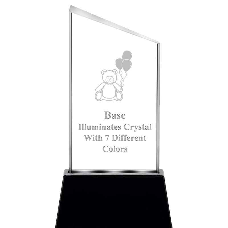 6.4"SLANT RADIANZ LITE-UP CRYS