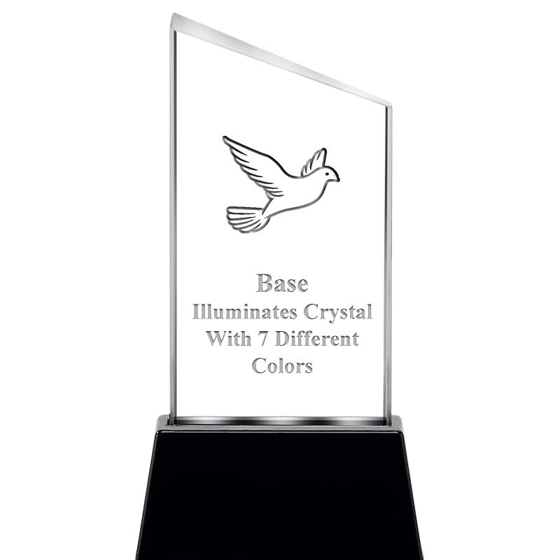 6.4"SLANT RADIANZ LITE-UP CRYS