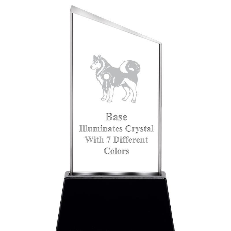 6.4"SLANT RADIANZ LITE-UP CRYS