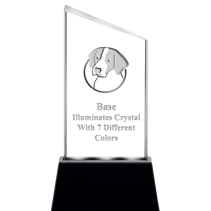 6.4"SLANT RADIANZ LITE-UP CRYS