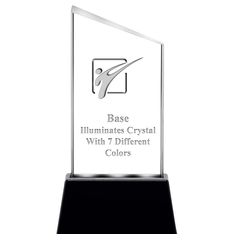 6.4"SLANT RADIANZ LITE-UP CRYS