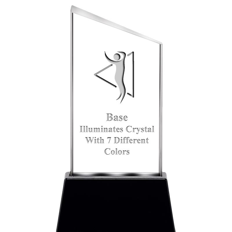 6.4"SLANT RADIANZ LITE-UP CRYS