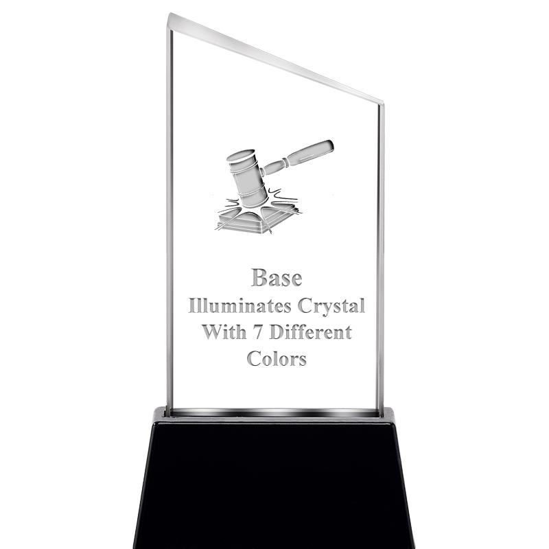 6.4"SLANT RADIANZ LITE-UP CRYS