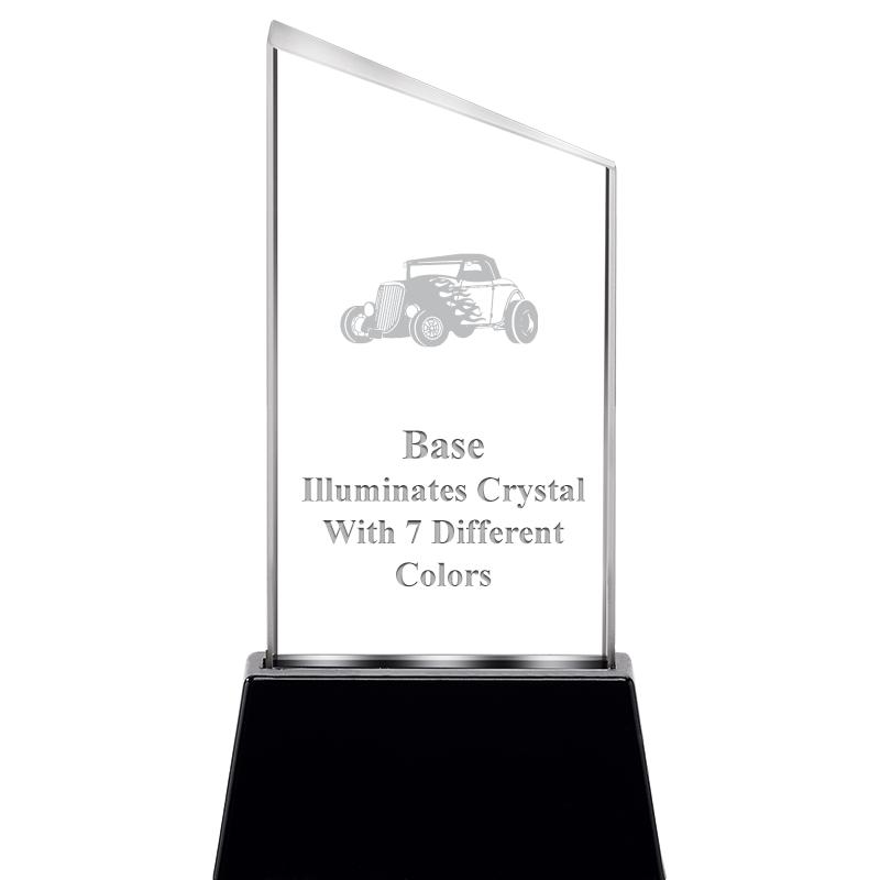 6.4"SLANT RADIANZ LITE-UP CRYS