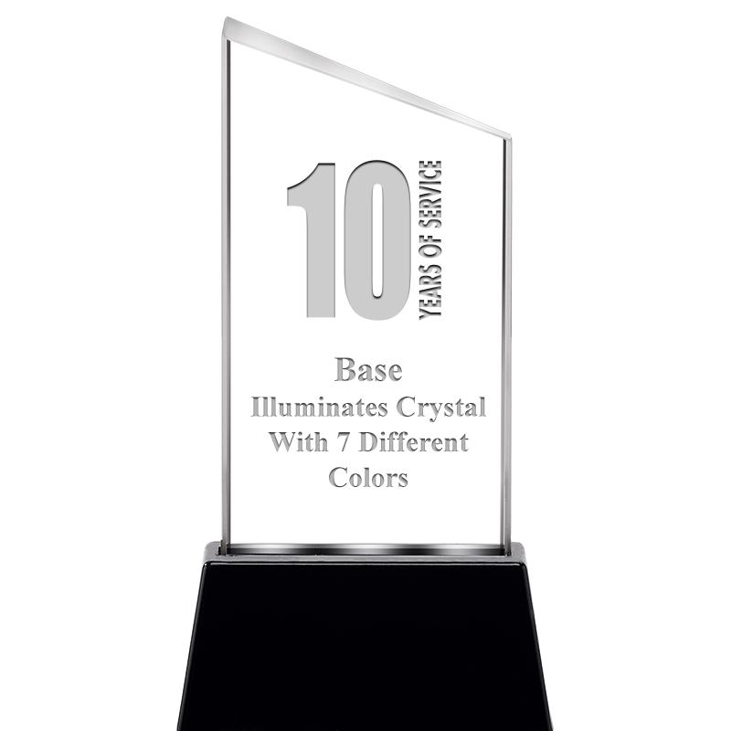 6.4"SLANT RADIANZ LITE-UP CRYS