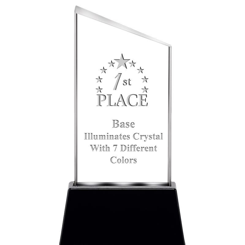 6.4"SLANT RADIANZ LITE-UP CRYS