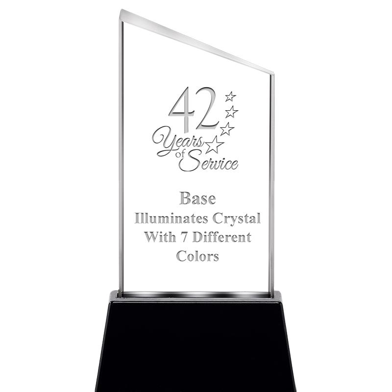 6.4"SLANT RADIANZ LITE-UP CRYS