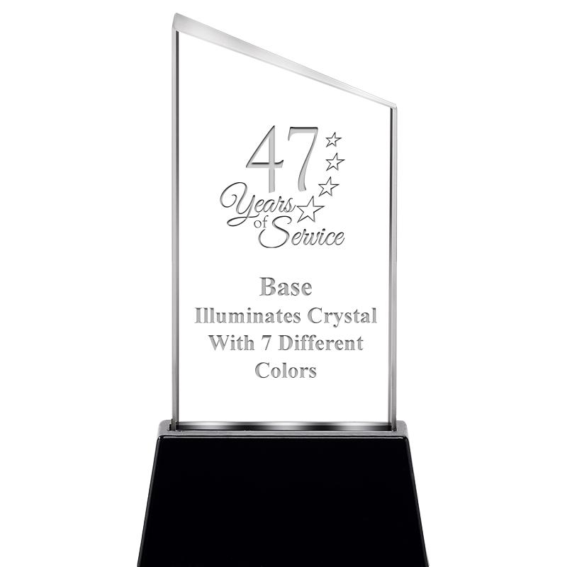 6.4"SLANT RADIANZ LITE-UP CRYS