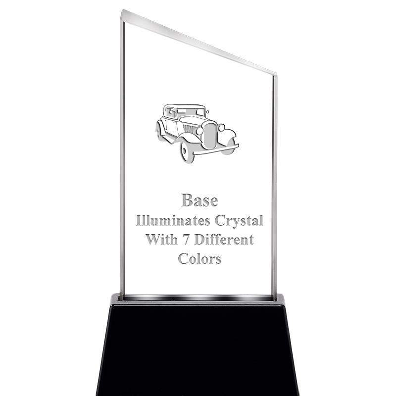 6.4"SLANT RADIANZ LITE-UP CRYS