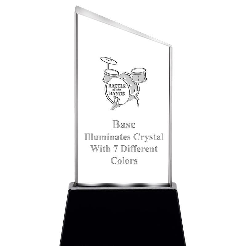 6.4"SLANT RADIANZ LITE-UP CRYS