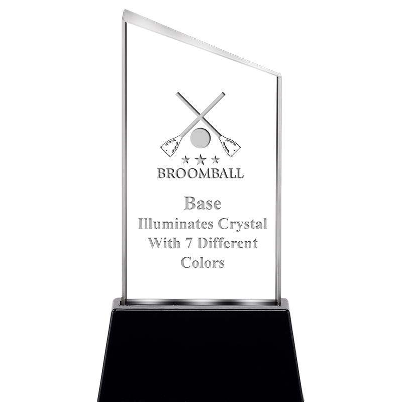 6.4"SLANT RADIANZ LITE-UP CRYS