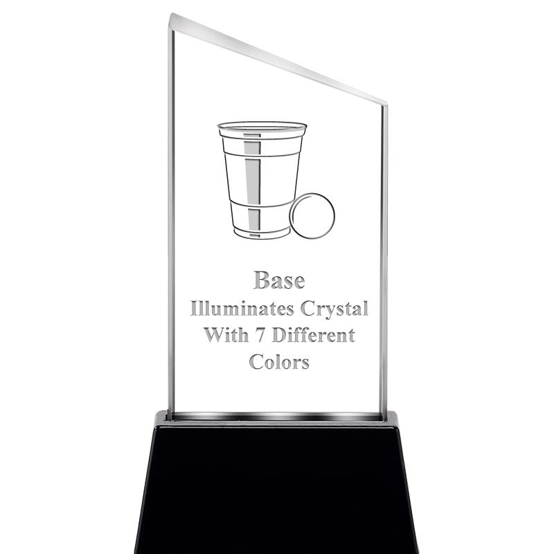 6.4"SLANT RADIANZ LITE-UP CRYS