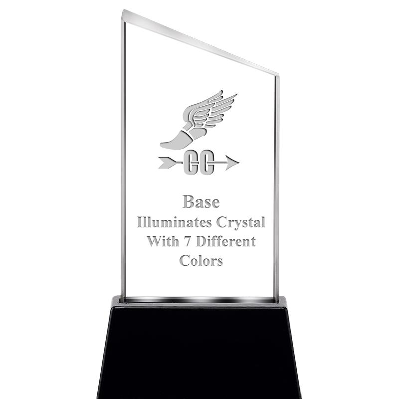 6.4"SLANT RADIANZ LITE-UP CRYS