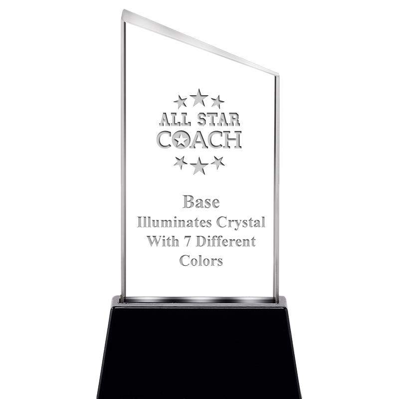 6.4"SLANT RADIANZ LITE-UP CRYS