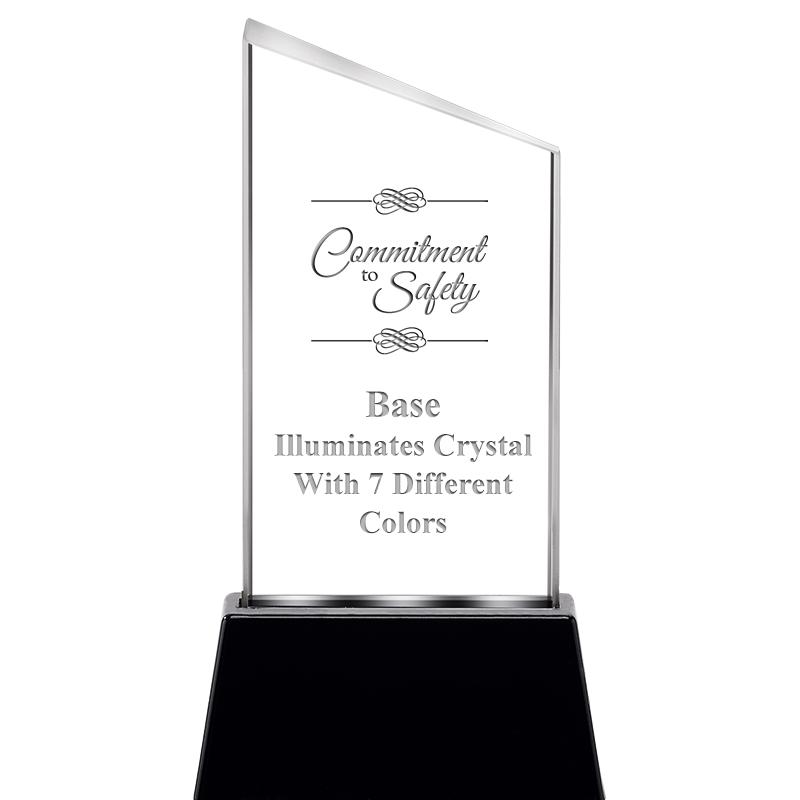 6.4"SLANT RADIANZ LITE-UP CRYS