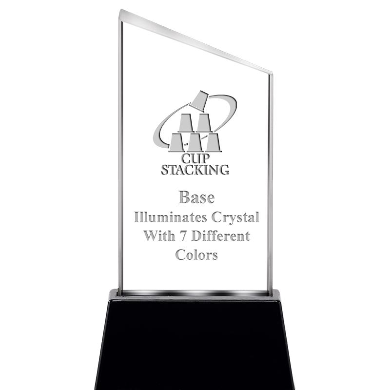 6.4"SLANT RADIANZ LITE-UP CRYS