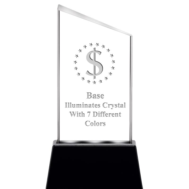 6.4"SLANT RADIANZ LITE-UP CRYS