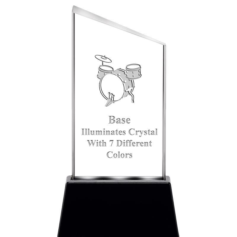 6.4"SLANT RADIANZ LITE-UP CRYS