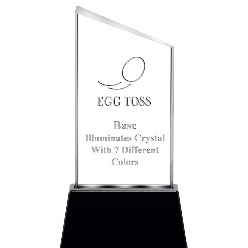 6.4"SLANT RADIANZ LITE-UP CRYS