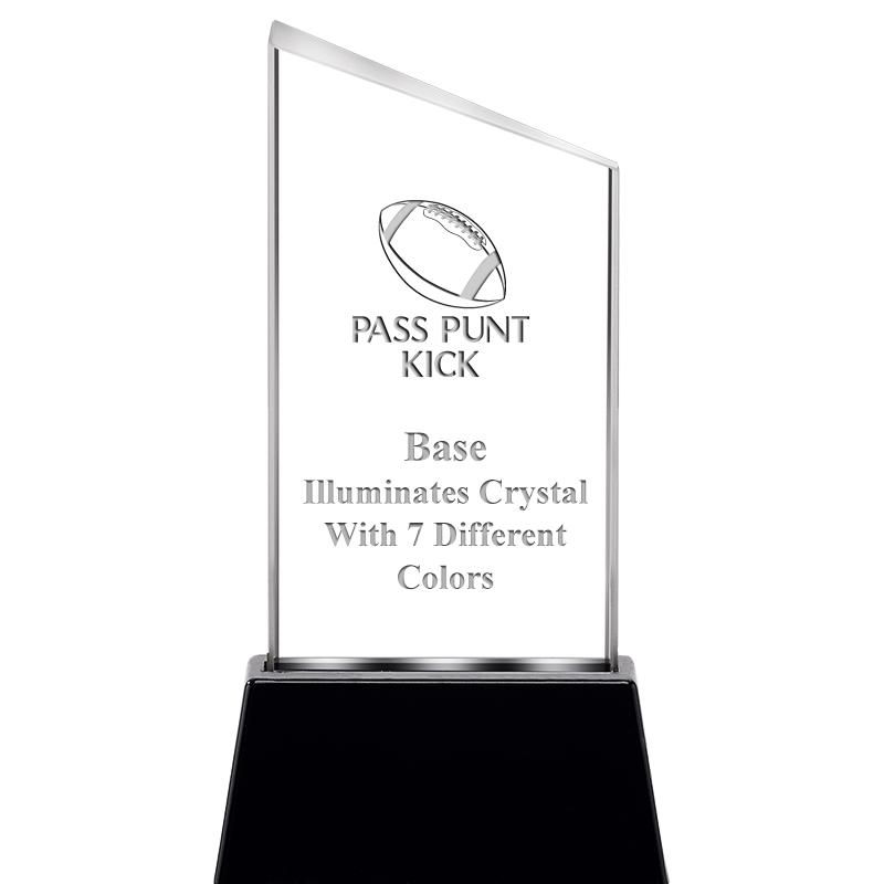 6.4"SLANT RADIANZ LITE-UP CRYS