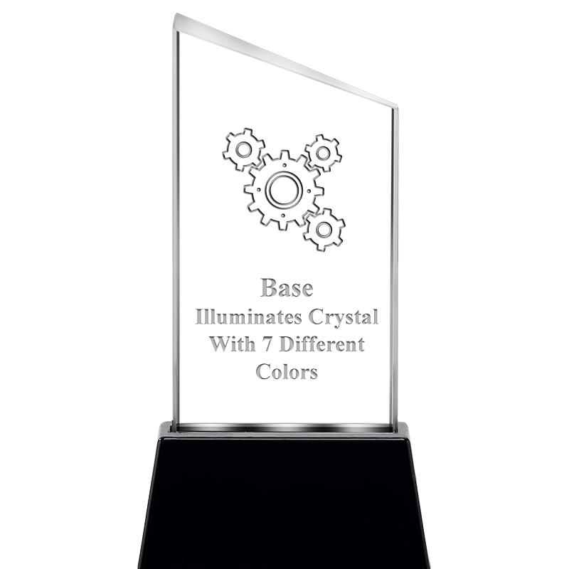 6.4"SLANT RADIANZ LITE-UP CRYS