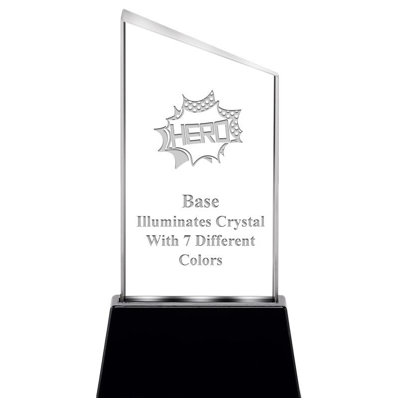 6.4"SLANT RADIANZ LITE-UP CRYS