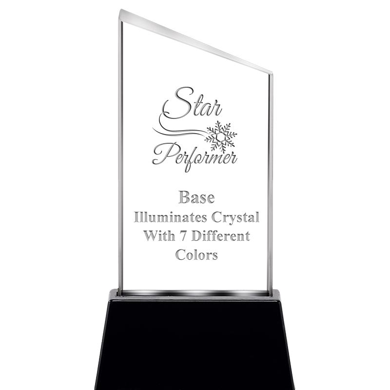 6.4"SLANT RADIANZ LITE-UP CRYS