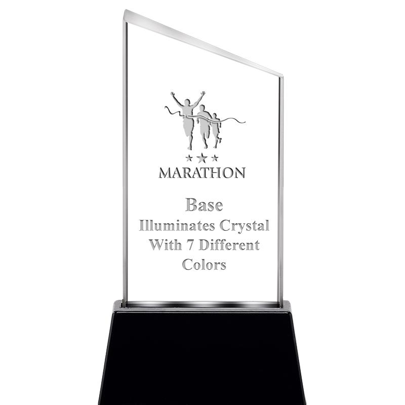 6.4"SLANT RADIANZ LITE-UP CRYS