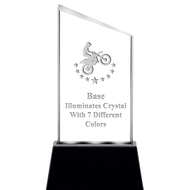 6.4"SLANT RADIANZ LITE-UP CRYS