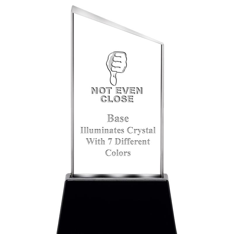 6.4"SLANT RADIANZ LITE-UP CRYS