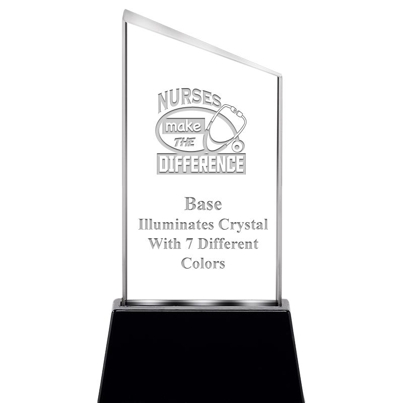 6.4"SLANT RADIANZ LITE-UP CRYS