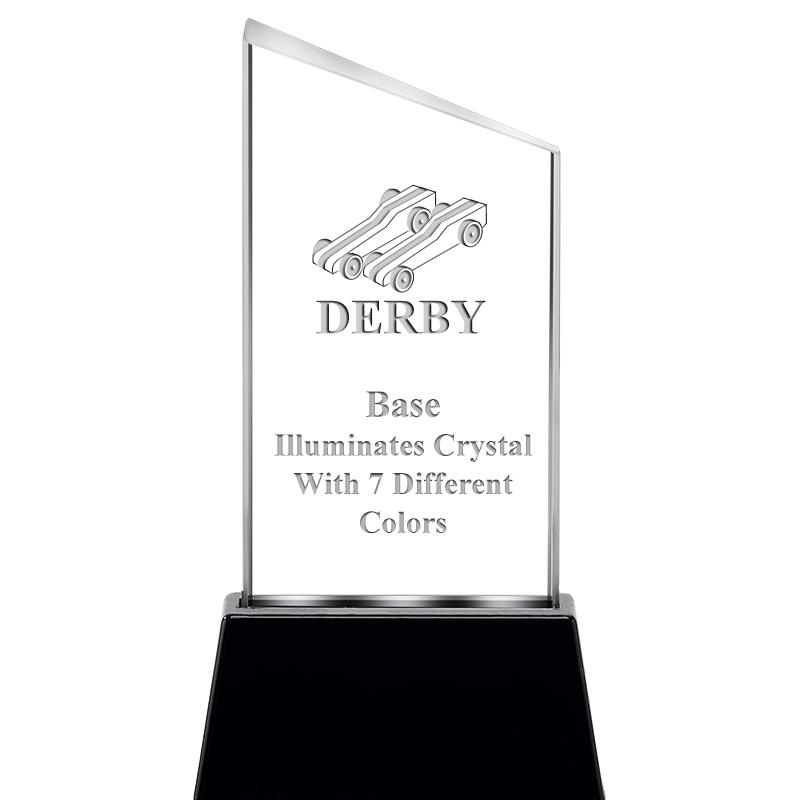 6.4"SLANT RADIANZ LITE-UP CRYS