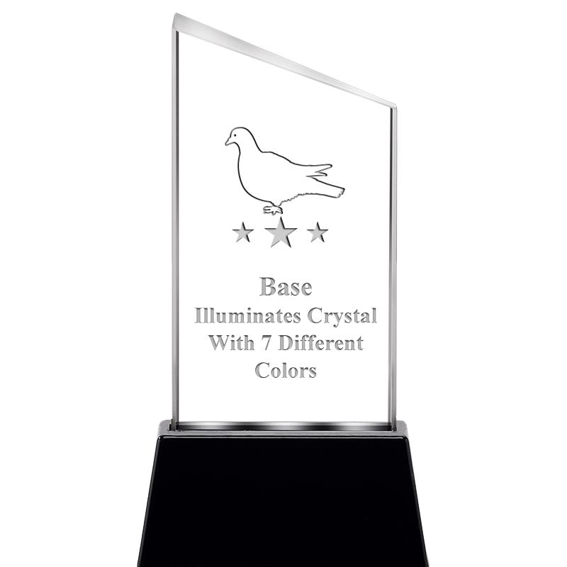 6.4"SLANT RADIANZ LITE-UP CRYS