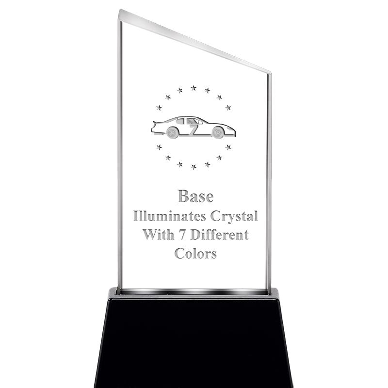 6.4"SLANT RADIANZ LITE-UP CRYS