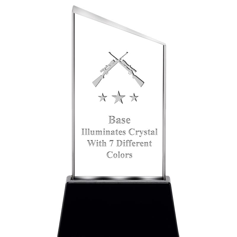 6.4"SLANT RADIANZ LITE-UP CRYS