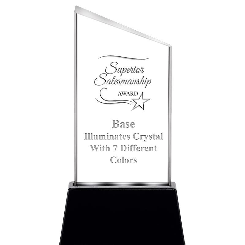 6.4"SLANT RADIANZ LITE-UP CRYS