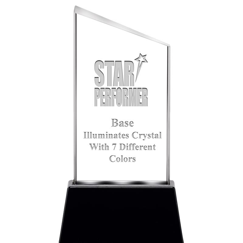 6.4"SLANT RADIANZ LITE-UP CRYS