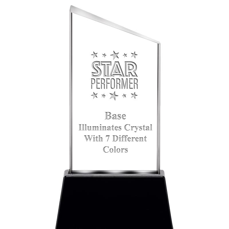 6.4"SLANT RADIANZ LITE-UP CRYS