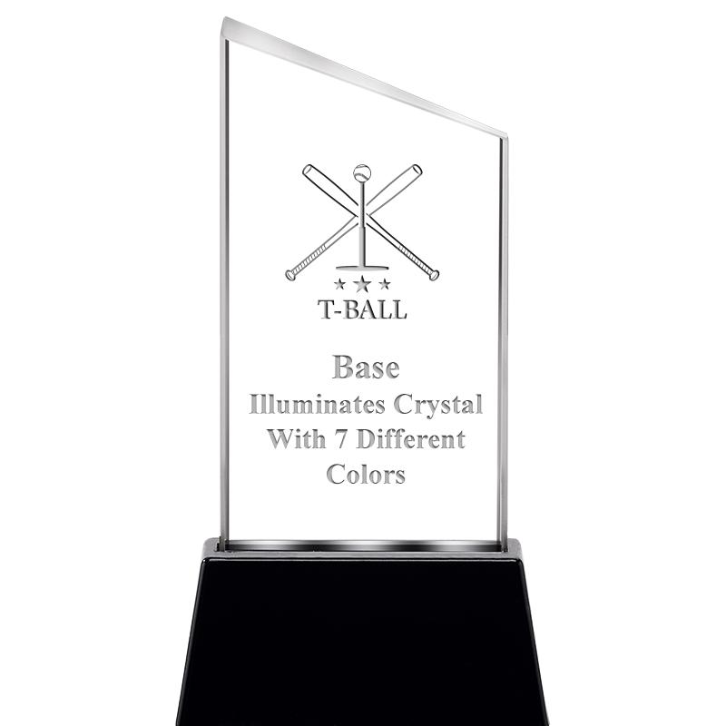 6.4"SLANT RADIANZ LITE-UP CRYS