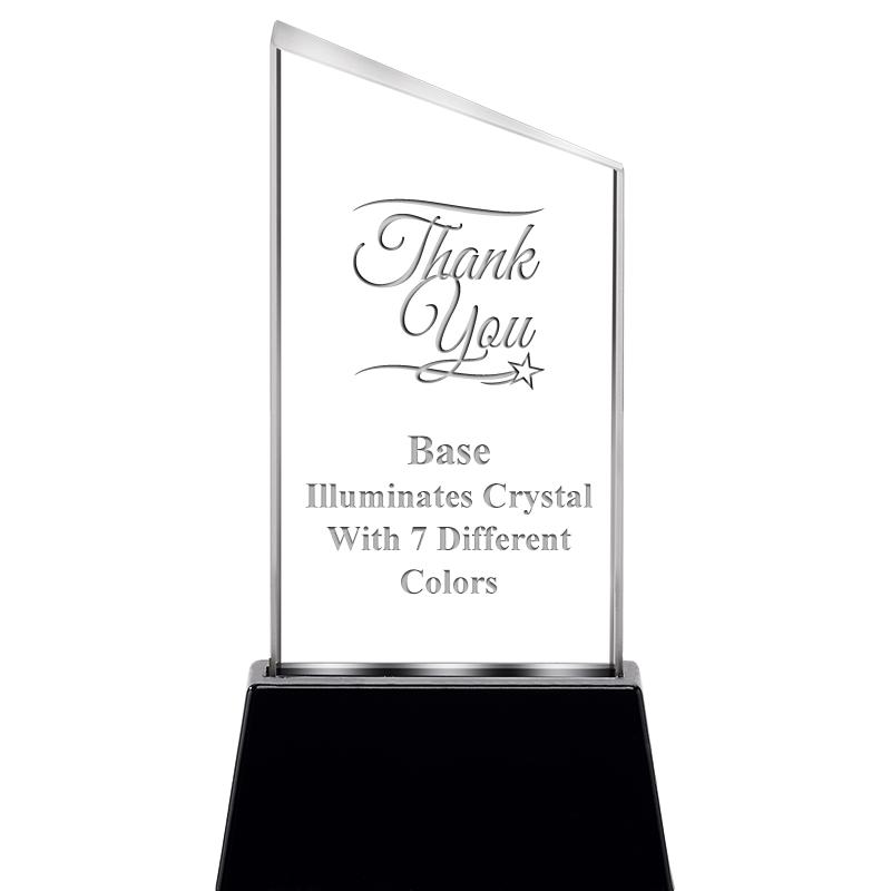 6.4"SLANT RADIANZ LITE-UP CRYS