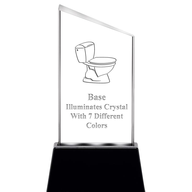 6.4"SLANT RADIANZ LITE-UP CRYS