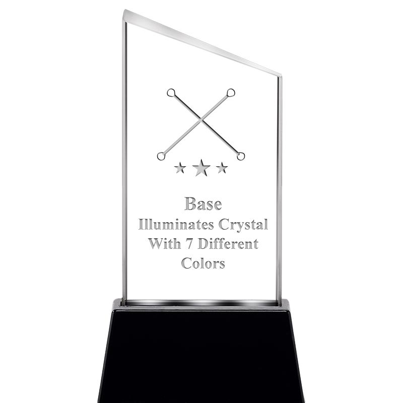 6.4"SLANT RADIANZ LITE-UP CRYS